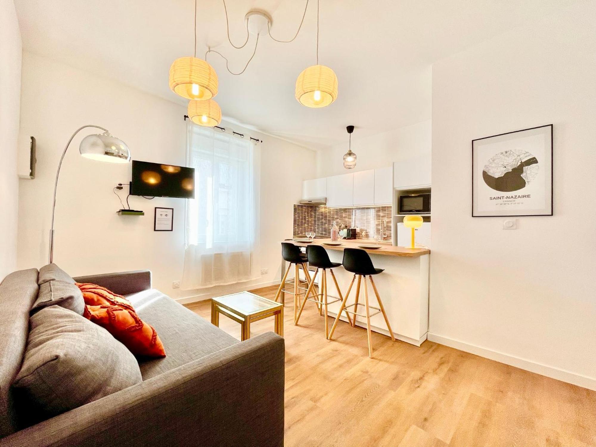 Le Maine, Proche Gare Apartment Saint-Nazaire  Ngoại thất bức ảnh